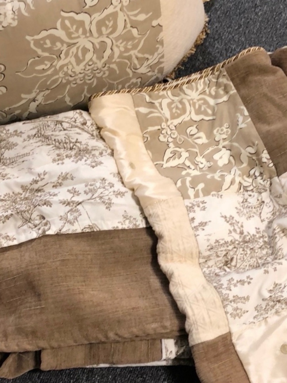 Glenna Jean French Toile Nursery crib bedding set